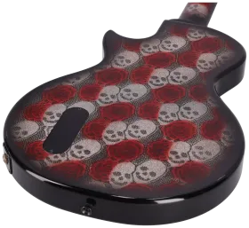 Rock N Roll Relics Thunders SC Skull + Roses Lace Art 7