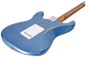 Fender Custom Shop 1963 Stratocaster Relic Aged Lake Placid Blue Metallic #1 7