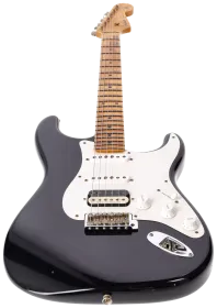 Fender Custom Shop 1959 Stratocaster Dealer Select JRN HSS MN BLK #2 3