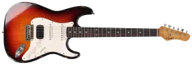 Haar Traditional S HSS 3-Tone SB Rebell Yell #3 1
