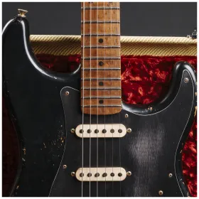 Fender Custom Shop 50´s Stratocaster HVYREL BLK over VB MBAH #R147632 24