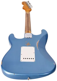 Fender Custom Shop 1963 Stratocaster Relic Aged Lake Placid Blue Metallic #1 6