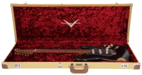 Fender Custom Shop 50´s Stratocaster HVYREL BLK over VB MBAH #1 16