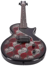 Rock N Roll Relics Thunders SC Skull + Roses Lace Art 3