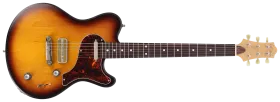 Nik Huber Piet P90-S 2 Tone Sunburst #55210 1