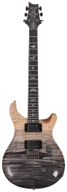 PRS LTD Custom 24 Wood Library Gray Black Fade 10Top #