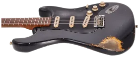 Fender Custom Shop 50´s Stratocaster HVYREL BLK over VB MBAH #1 5