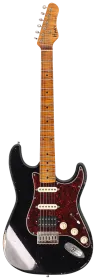 Haar Traditional S Heavy Aged HSS MN Black Hardtail #