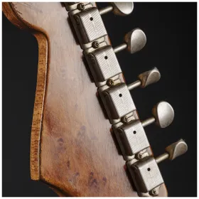 Fender Custom Shop 50´s Stratocaster HVYREL BLK over VB MBAH #R147632 26