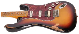 Rock N Roll Relics Blackmore Model HSS 3TS Heavy Aged #3 5