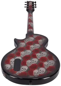 Rock N Roll Relics Thunders SC Skull + Roses Lace Art 8
