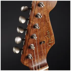 Fender Custom Shop 50´s Stratocaster HVYREL BLK over VB MBAH #R147632 23